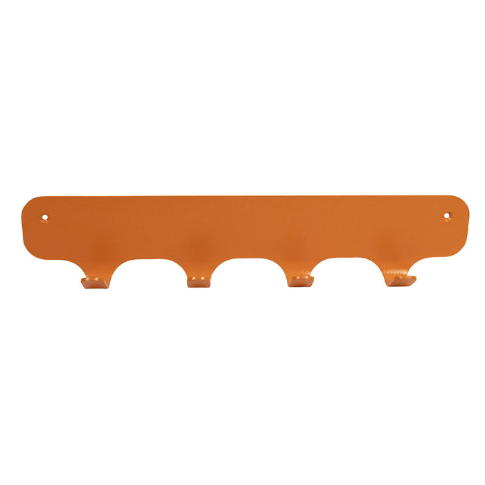Gorillz Rounded Four - Wandkapstok - 40x6x7,8cm - Oranje