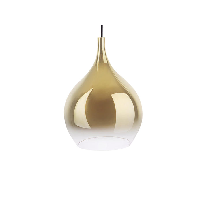 Leitmotiv - Hanglamp Drup - Goud Schaduw - Large - 35,5x26cm