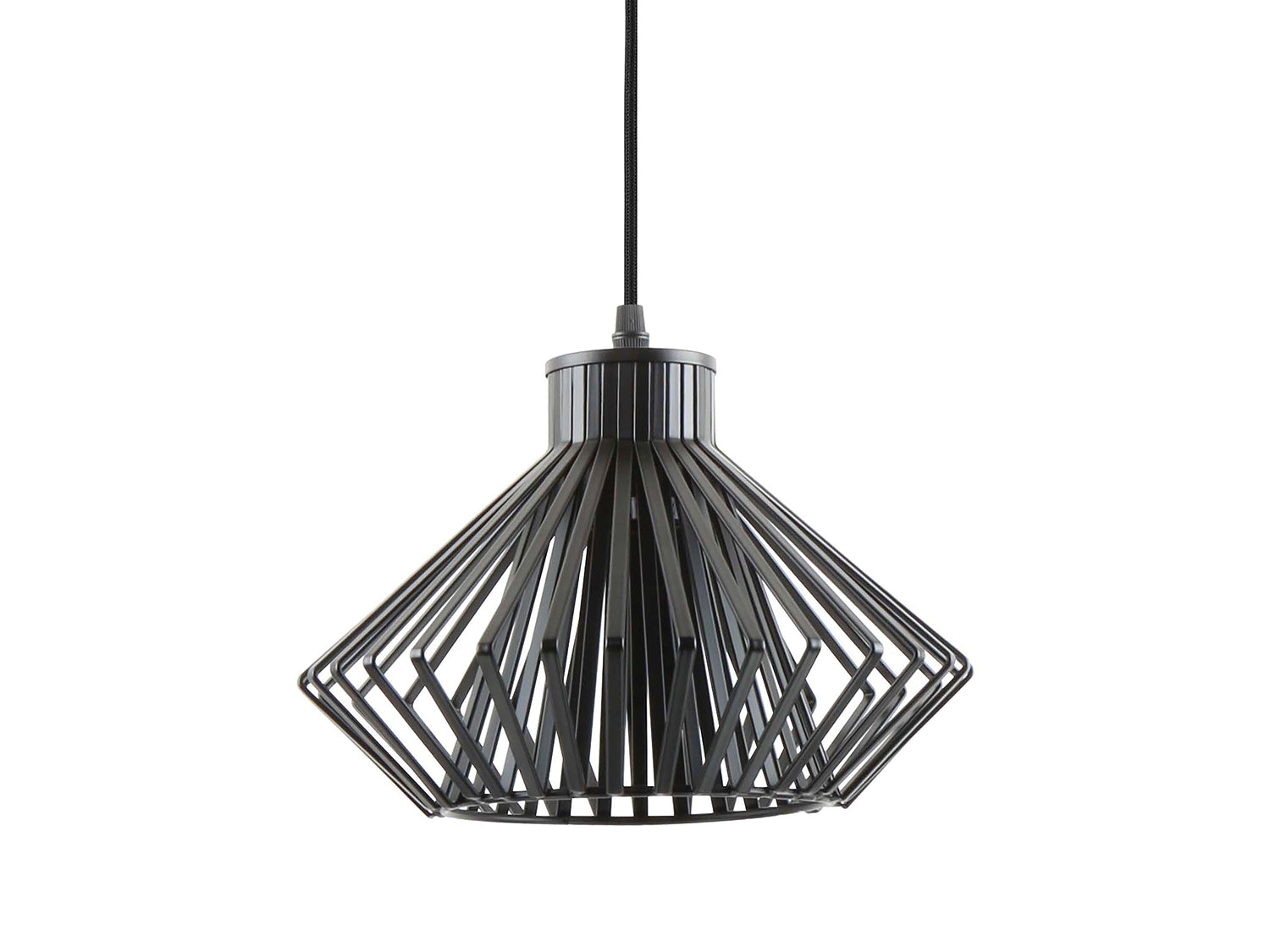Leitmotiv - Pendant lamp Lignes Diamond black