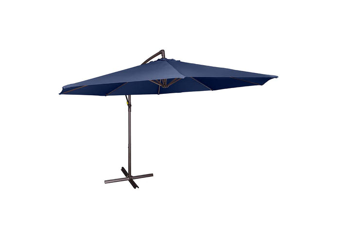Feel Furniture - Toscano - Banana parasol - Marine Blauw