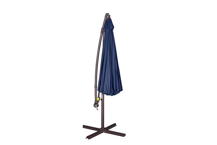 Feel Furniture - Toscano - Banana parasol - Marine Blauw