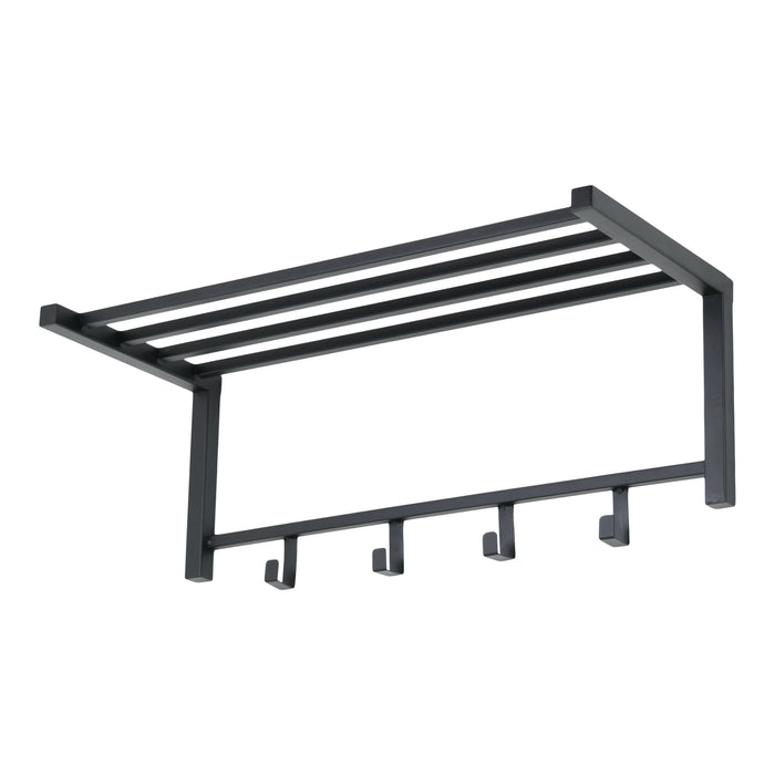 LOFT42 Bergamo Kapstok - Zwart – Metaal – 4 haken