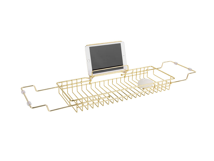 present time - Badrek Caddy - IJzer verguld - 61-81x18x7cm