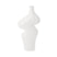present time - Vase Organic Curves large polyresin white
