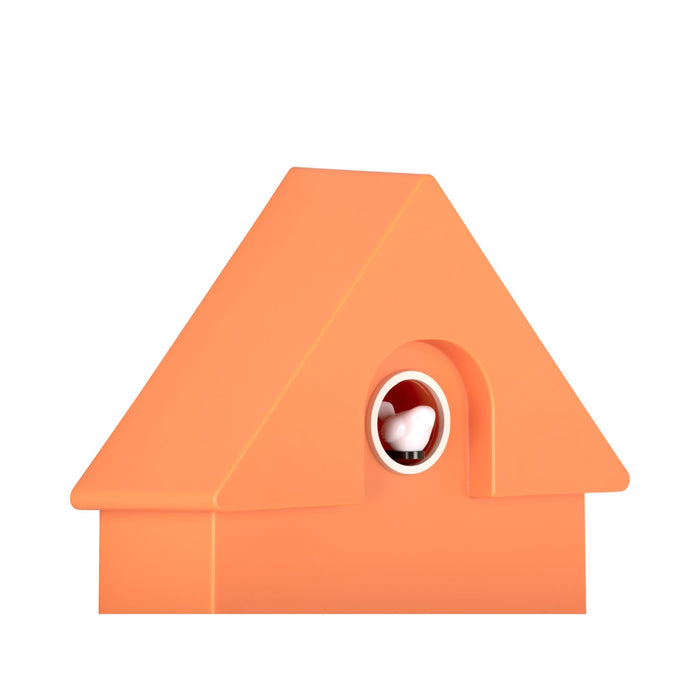 Karlsson - Wandklok Modern Cuckoo - Oranje - 21,5x8,5x41cm