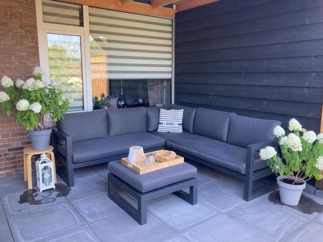 VDG Divan loungeset - antraciet