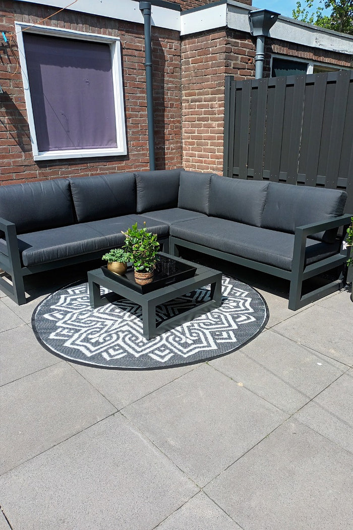 VDG Divan loungeset - antraciet