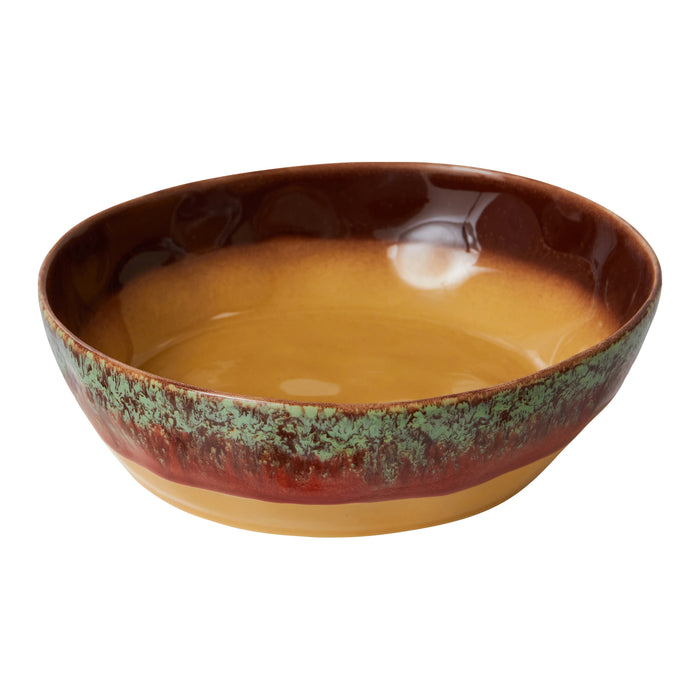 HKliving 70's Diep Bord Ø 19,5 cm - Set van 2 - Cove