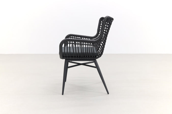 VDG Jasmine dining tuinstoel - black