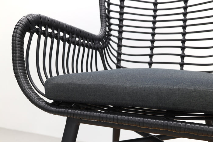 VDG Jasmine dining tuinstoel - black