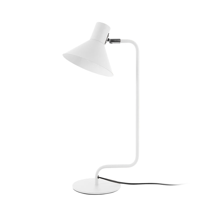 Leitmotiv - Table lamp Office Curved metal white