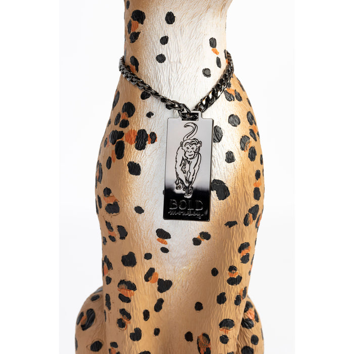 Bold Monkey Proudly Crowned Panther bijzettafel spotted - Beige