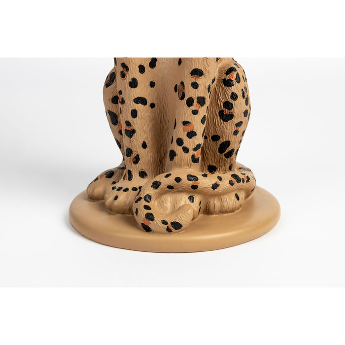 Bold Monkey Proudly Crowned Panther bijzettafel spotted - Beige