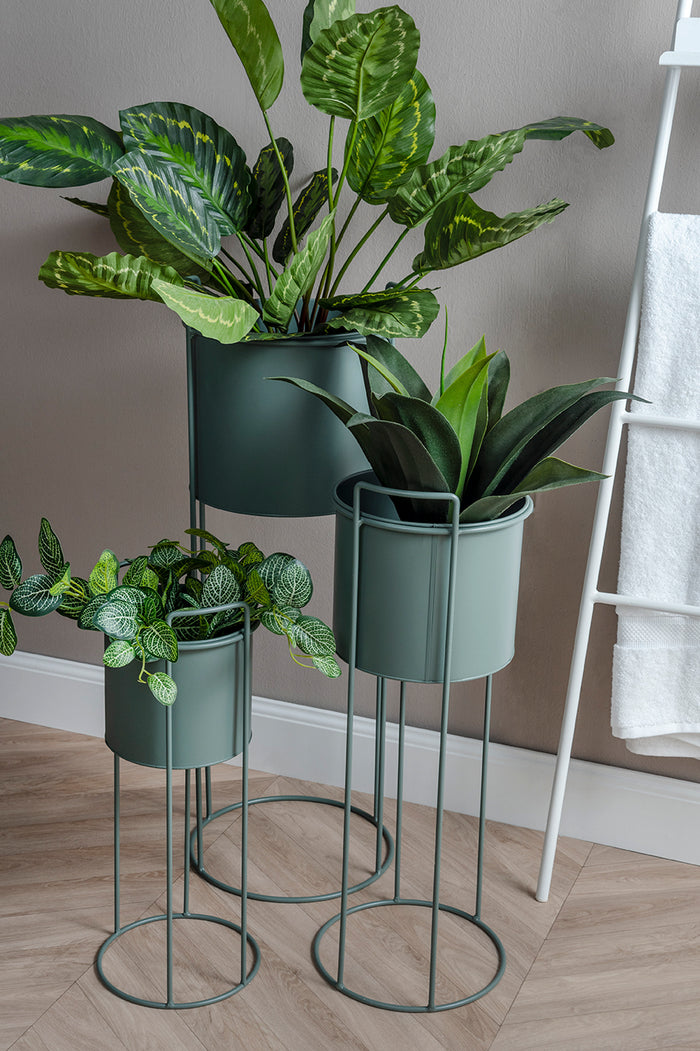 Present Time - Bloempot Set Essence - Jungle groen