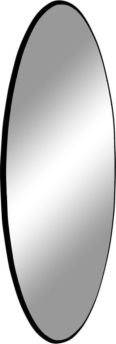 Jersey Mirror - Spiegel met zwarte lijst  60 cm