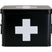 present time - Medicine storage box medium metal matt black