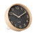 Karlsson - Table clock Pure wood grain black