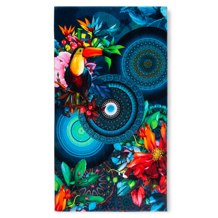 HIP Strandlaken Velours Katoen Cailani 100x180cm - multi