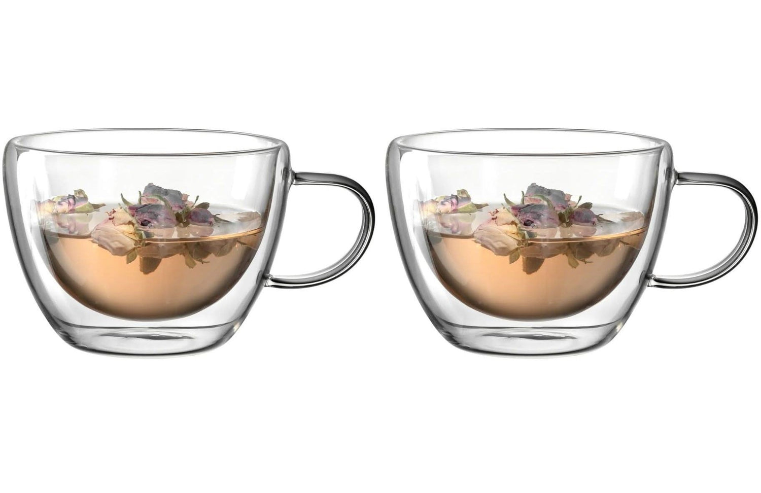 Leonardo Dubbelwandige Glazen Duo 360 ml - 2 Stuks - Hittebestendig