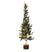 House of Seasons Kunstkerstboom met LED - H80 x Ø35 cm - Groen