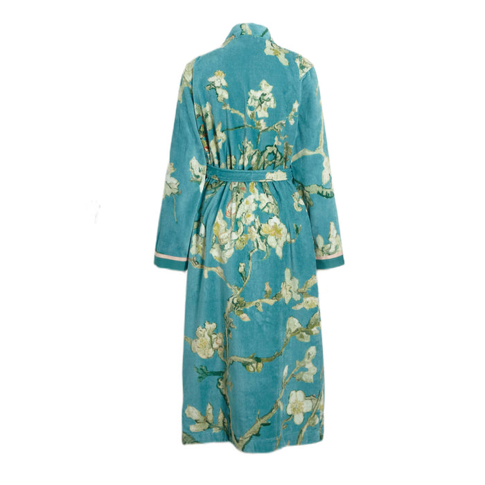 Beddinghouse x Van Gogh Museum Blossom Badjas - Blauw - XXL