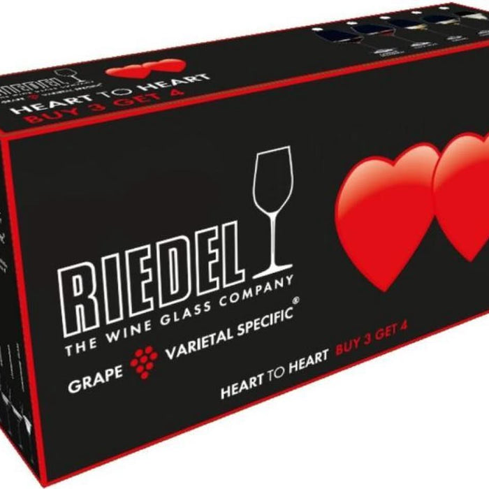 Riedel Champagne Glazen Heart to Heart - 4 stuks
