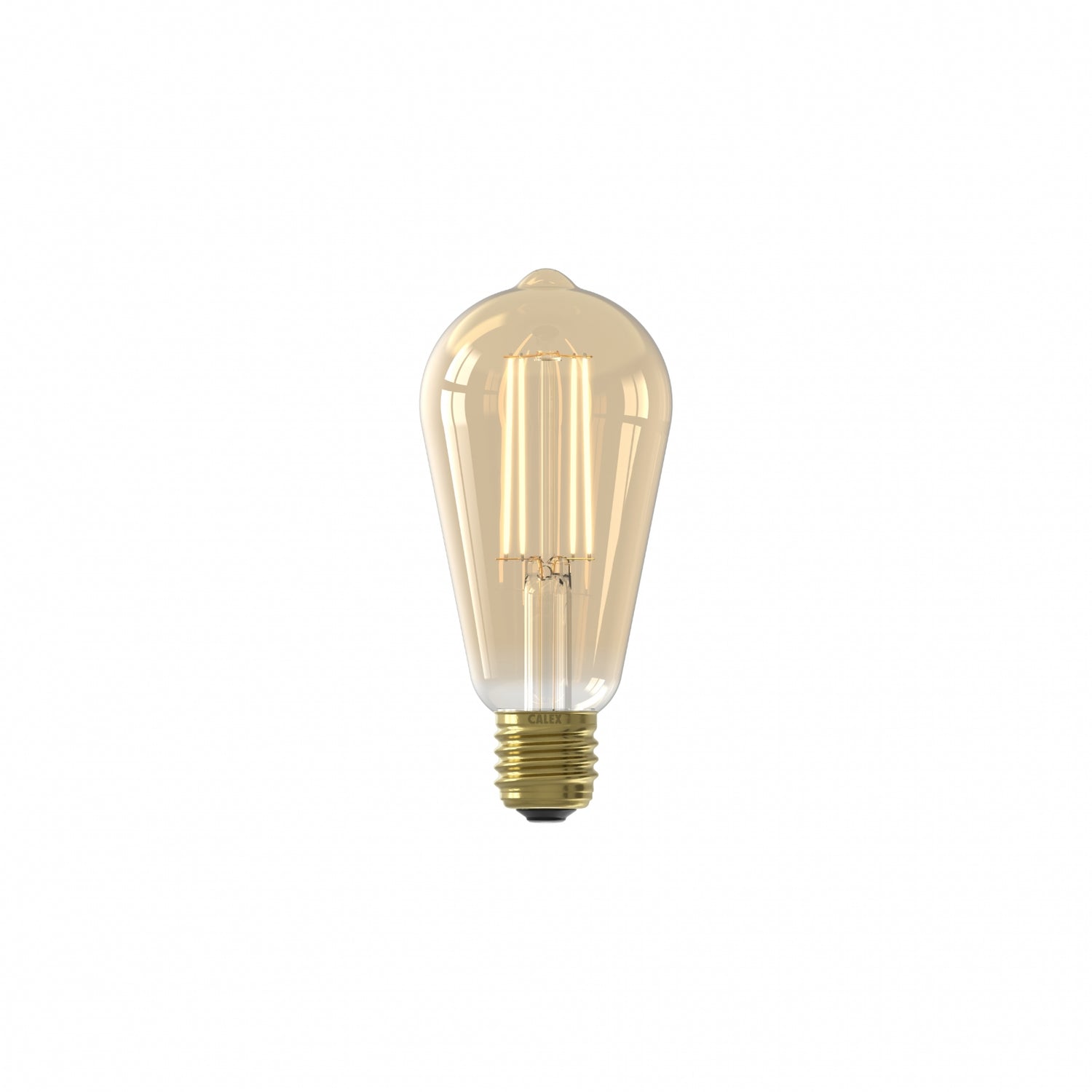Calex Lichtbron E27  Goud - Glas - 6x14x6cm (BxHxD)