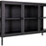 House Nordic Brisbane Zwart | Glas Dressoir W140 cm