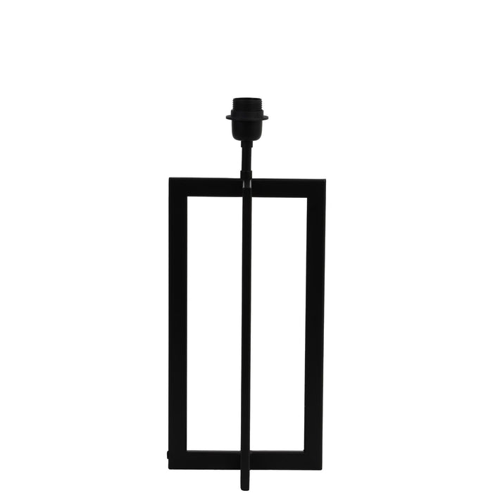 Light &amp; Living Lampvoet Mace - Zwart - 21x46cm