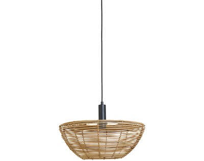 Light & Living Light&living Hanglamp Ø50x20 cm MILAN rotan naturel