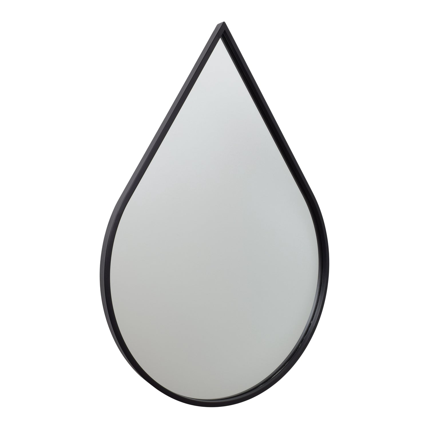 Fragix Boston Spiegel Druppel - Zwart - Metaal - 50x70