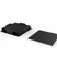 Steellish Oni Onderzetters voor pannen Zwart