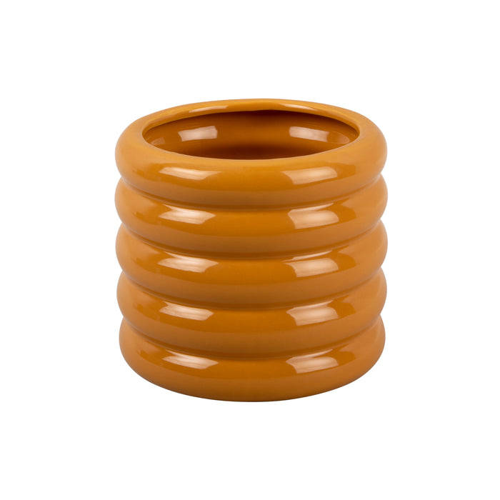 present time - Plant Pot Bobbly Glazed Large