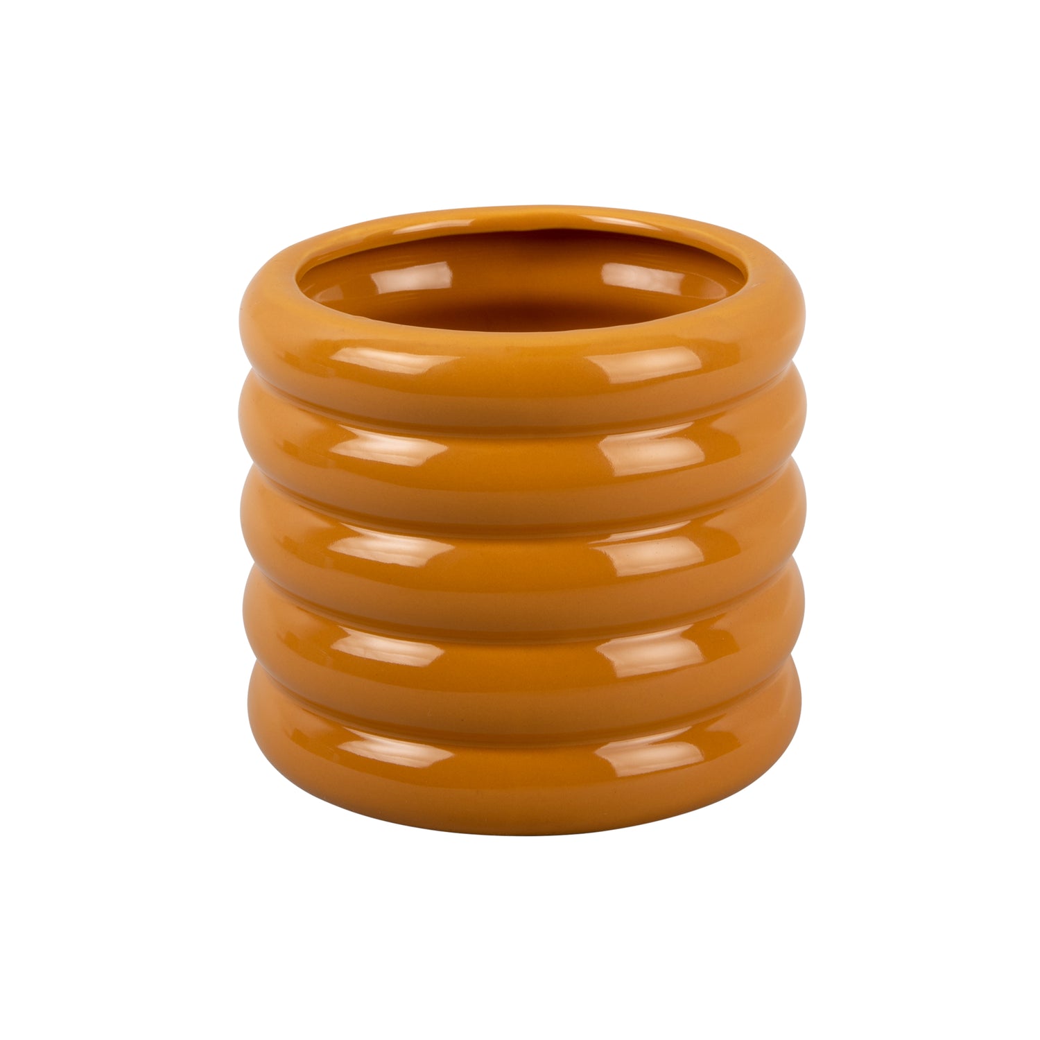 present time - Plant Pot Bobbly Glazed Large