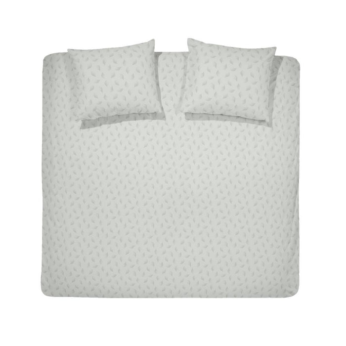 Damai Dekbedovertrek biologische Katoen Satijn Whisper glacier