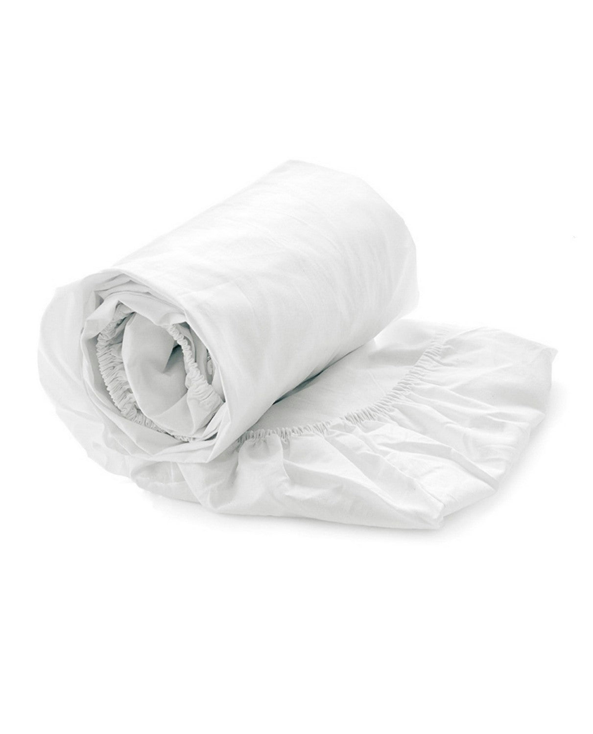 Heckett & Lane Hoeslaken Elementi Katoen Satijn 40cm Hoekhoogte white