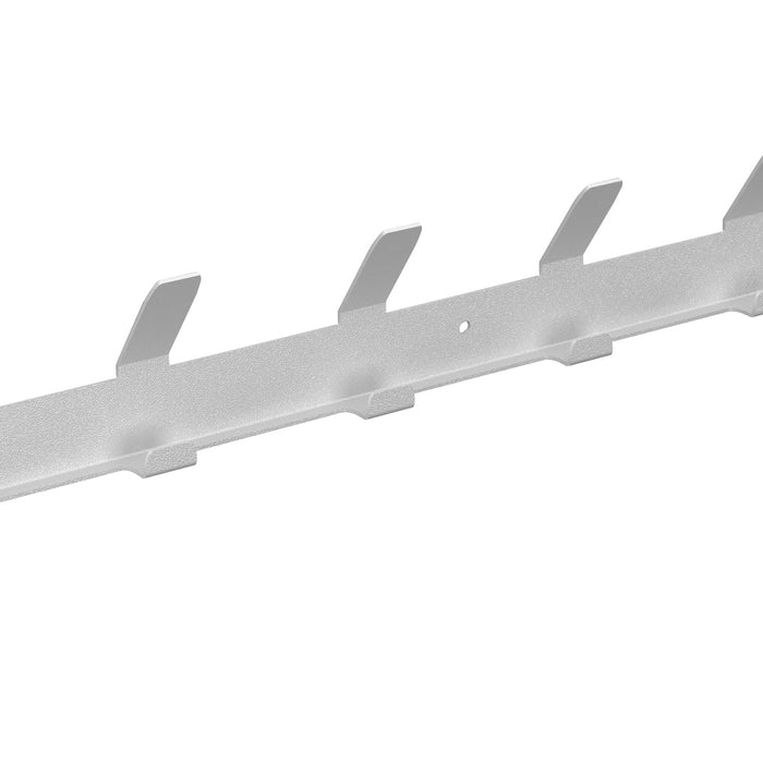 Gorillz Trim 50 Kapstok -12 haken (lengte) 55 cm - Metaal - Wit