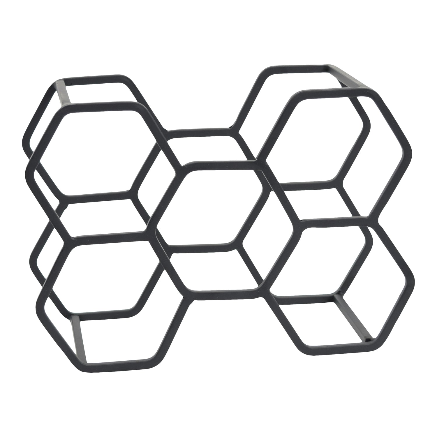 LOFT42 Pinot Wijnrek - 5 flessen - Metaal - Zwart