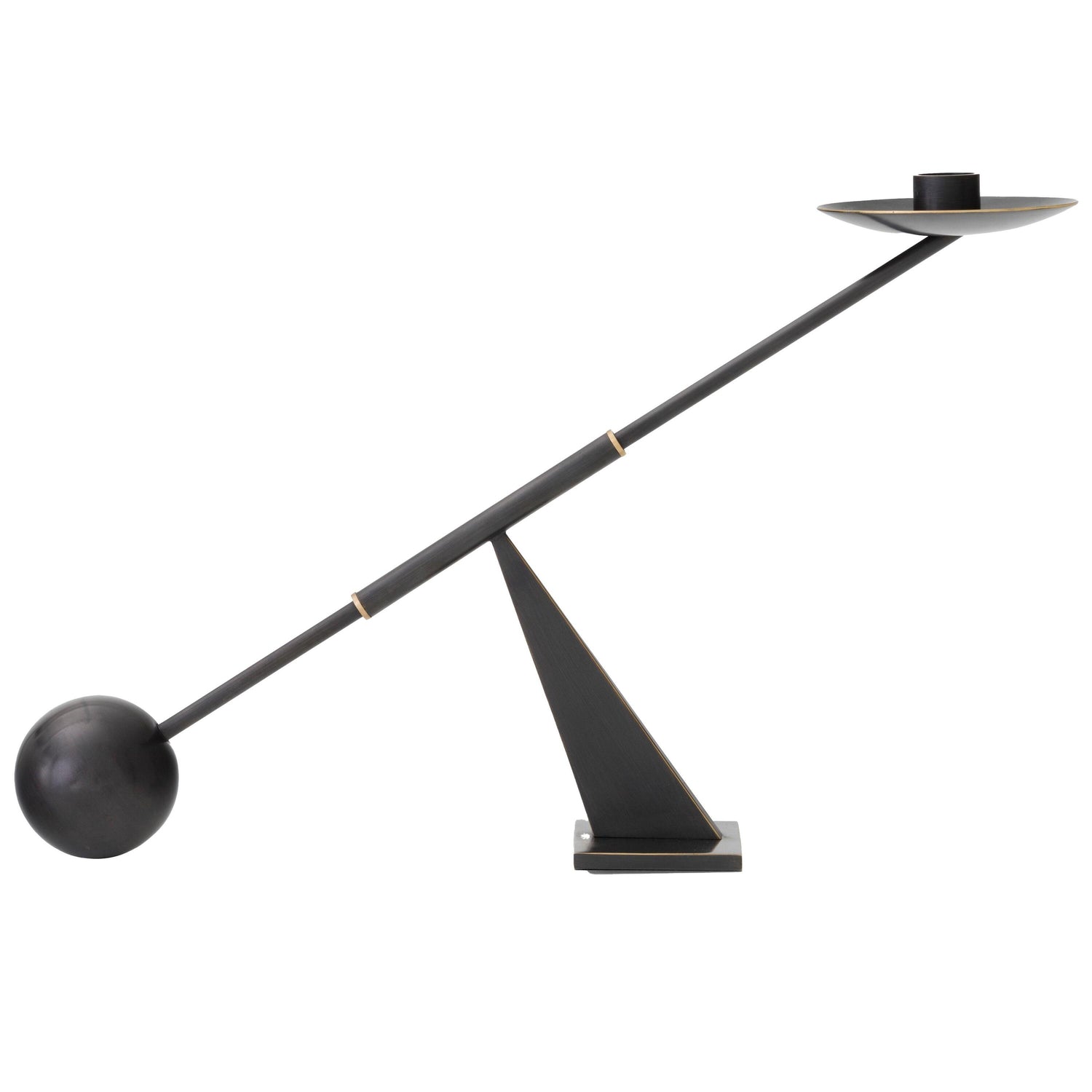 Audo Copenhagen Interconnect kandelaar small Bronzed Brass