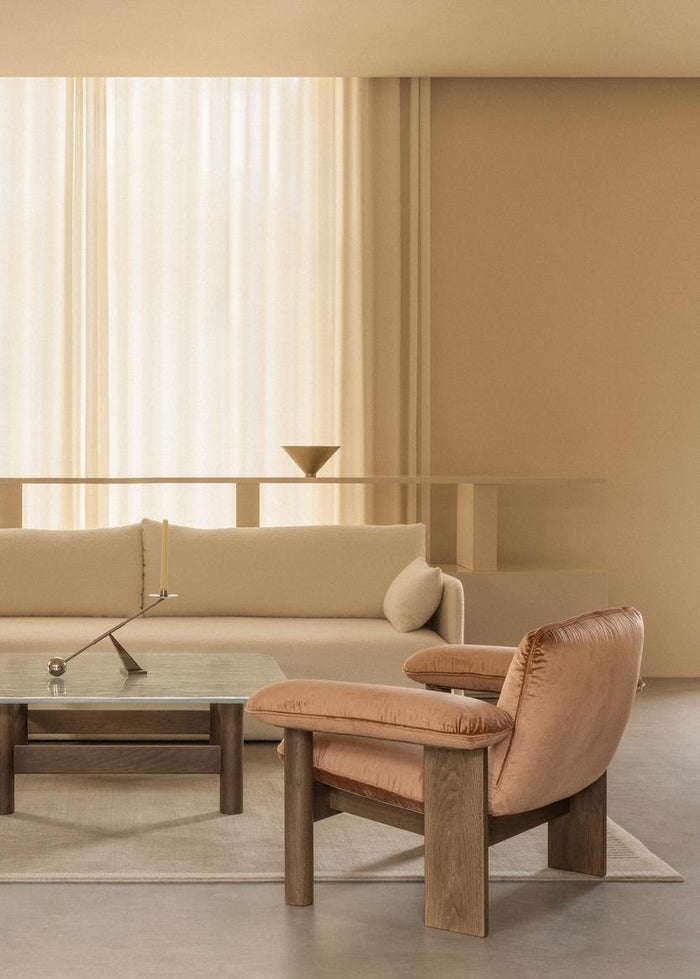 Audo Copenhagen Interconnect kandelaar small Bronzed Brass