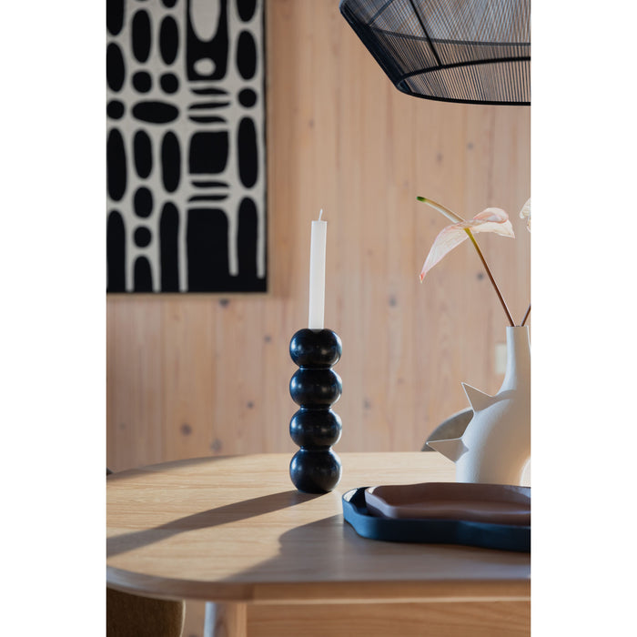 Zuiver Rome Kandelaar Marmer Zwart