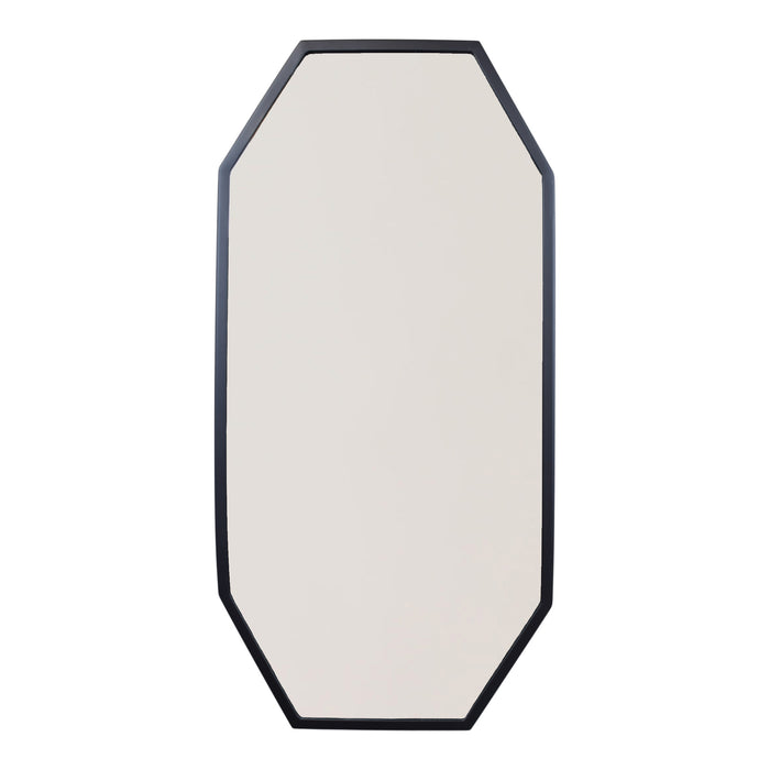 LOFT42 Octa wandspiegel – Zwart - metaal – 79x39