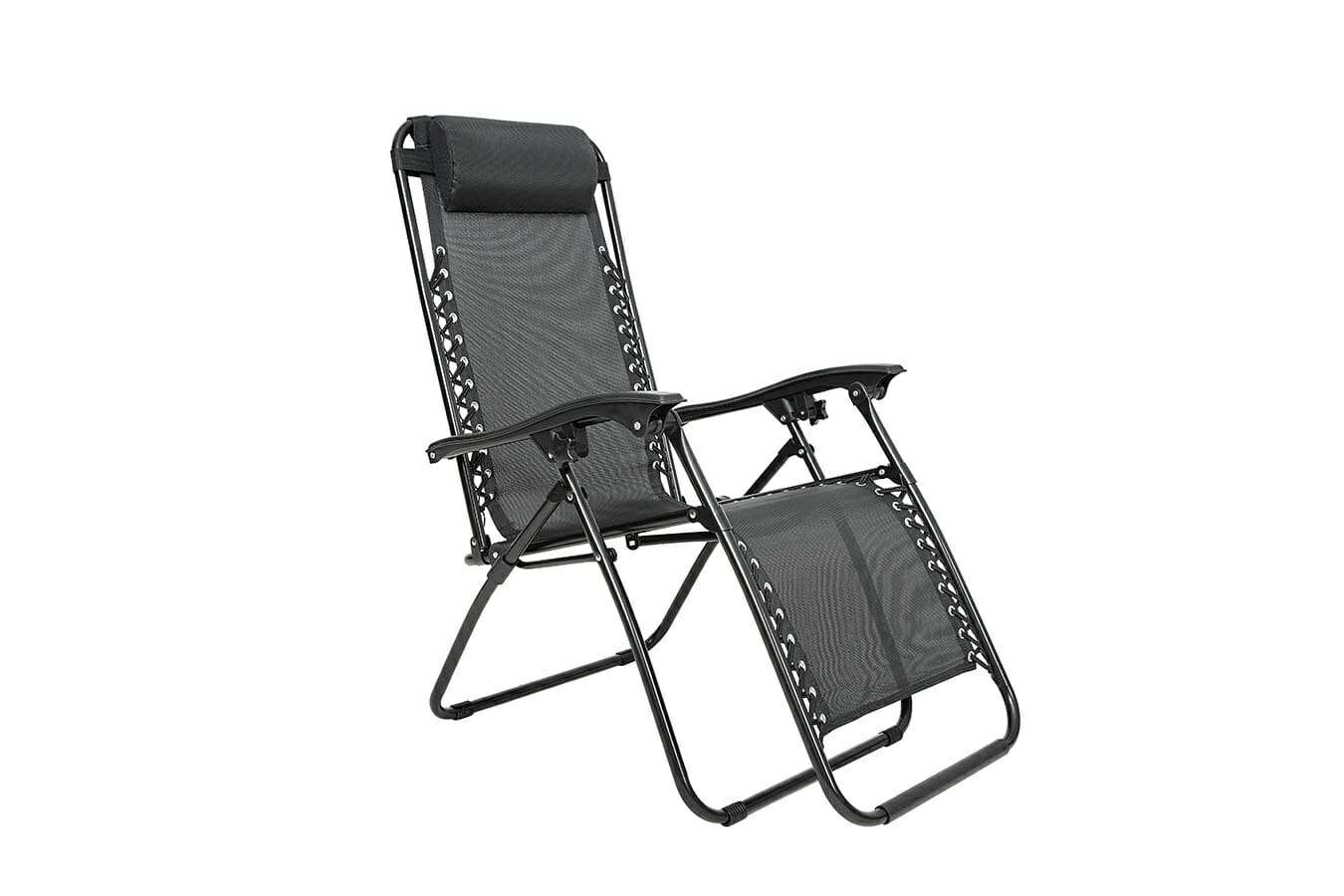 Feel Furniture - Buiten ligstoel - verstelbaar - Zwart