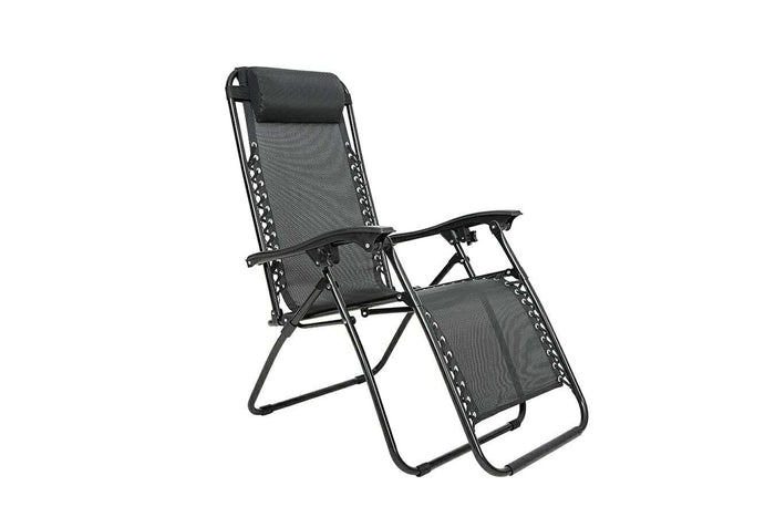 Feel Furniture - Buiten ligstoel - verstelbaar - Zwart