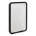 LOFT42 Mirror Wandspiegel - Zwart - Metaal - 46x31
