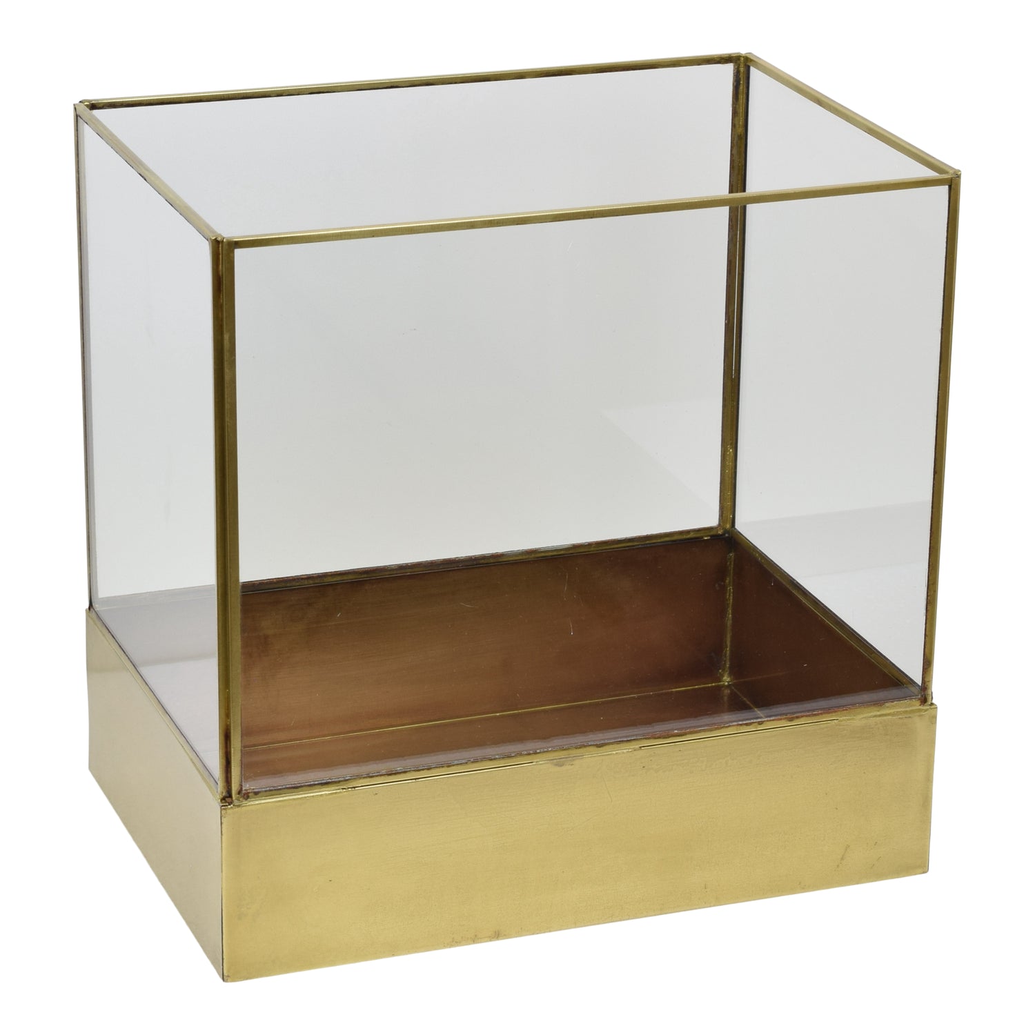 LOFT42 Liva Large Windlicht - Goud - Metaal - 30x21x30