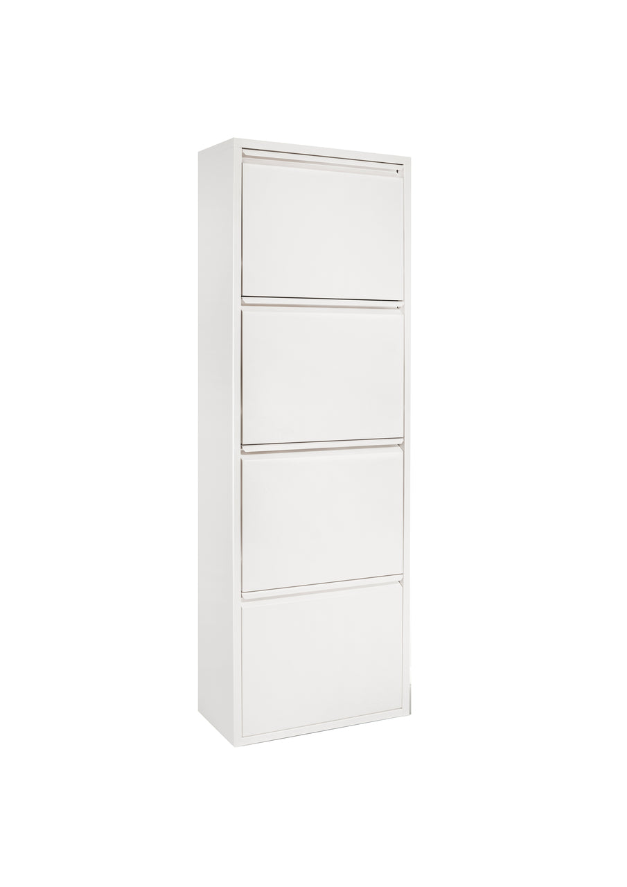 Gorillz Paw Fire - Schoenenrek – Schoenenkast Metaal - Wit