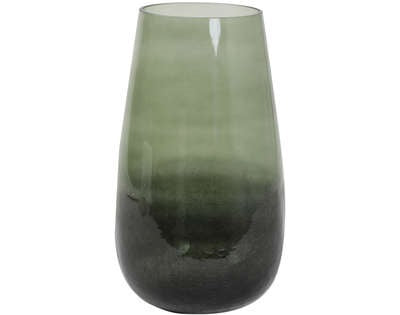 Light & Living Light&living Vaas Ø23x41 cm PERLY glas olijf groen