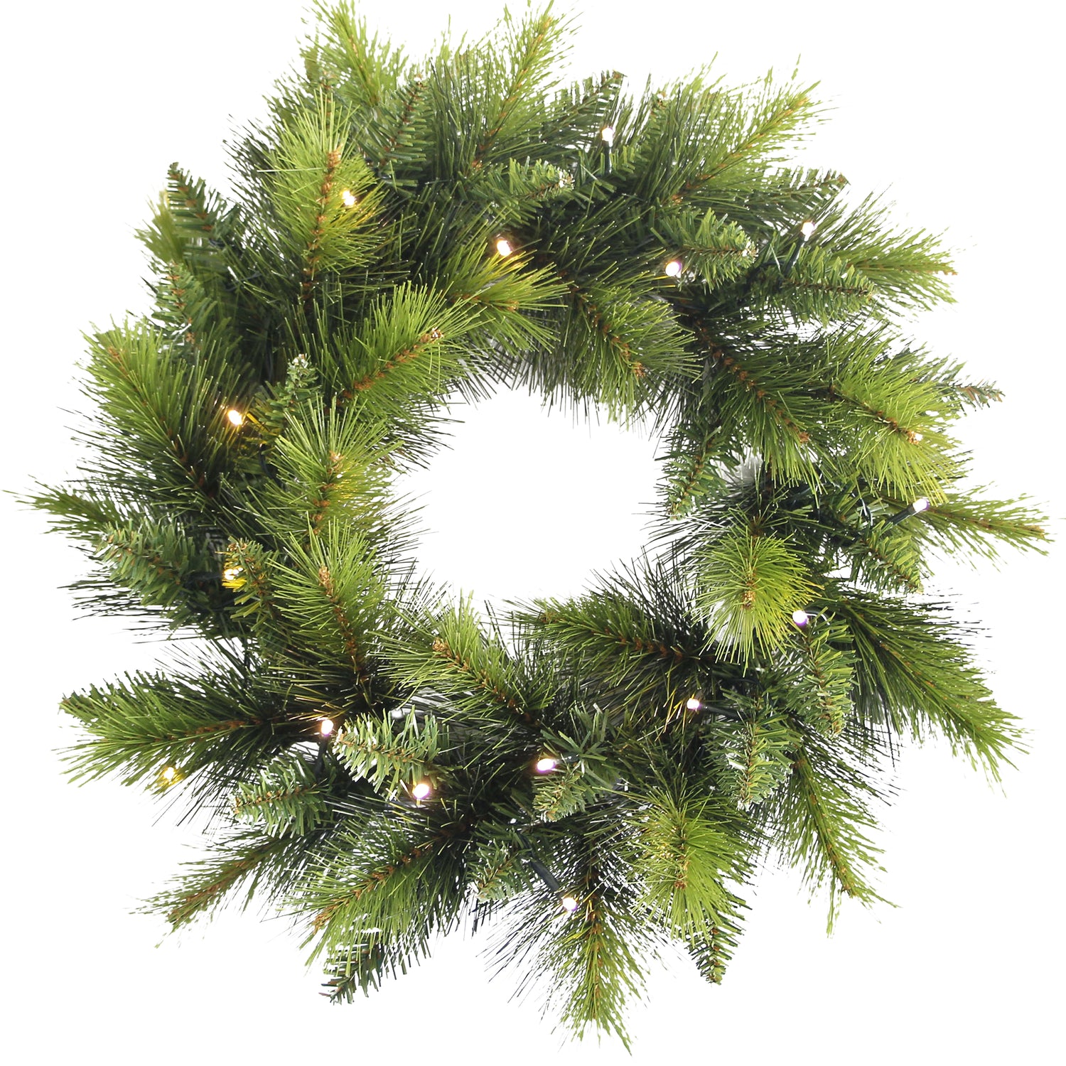 Bloomique - Kerstkrans 'King Tree' - Met verlichting - 60 cm