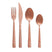 Buccan - Bestekset - Florence - 24 delig - Rosegoud